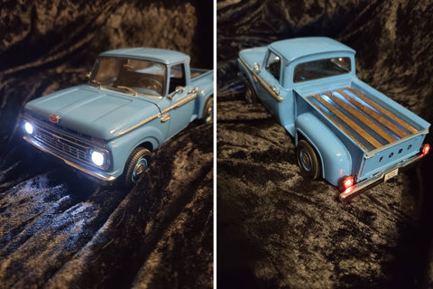 Ford Pickup Truck Model with LED Lighting