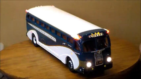 Grayhound classic bus