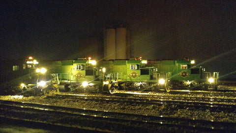 HO Scale SD40-2 locomotives