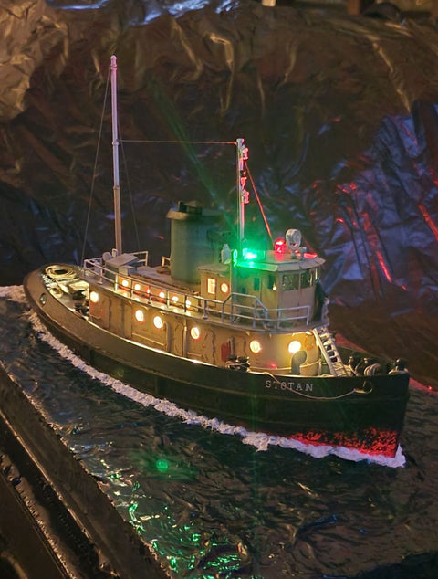 Harbour Tug Model Lighting Project