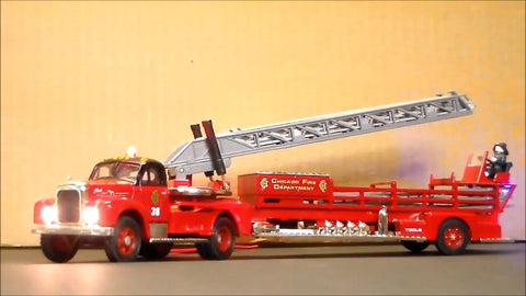 Huge fire truck