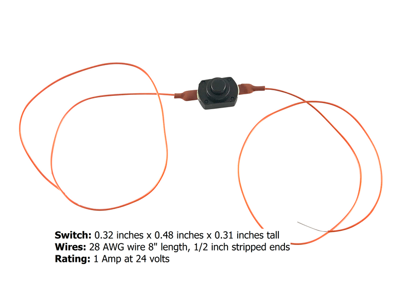 Push Button Switch dimensions