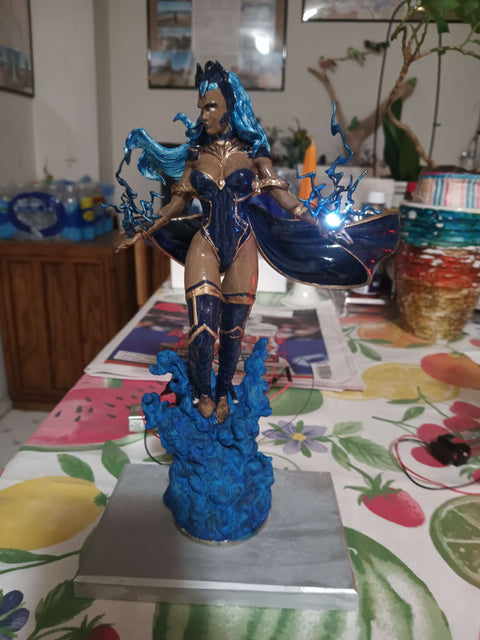 Illuminated Fantasy Sorceress Model