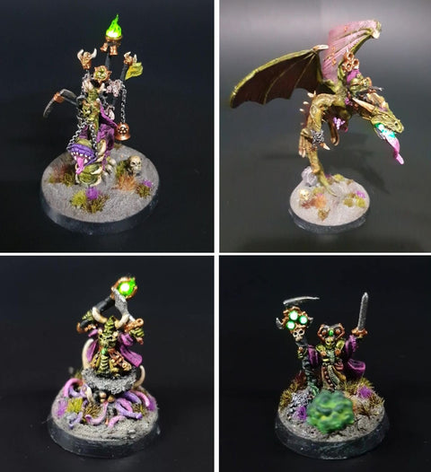 Illuminated Tabletop Fantasy Miniatures