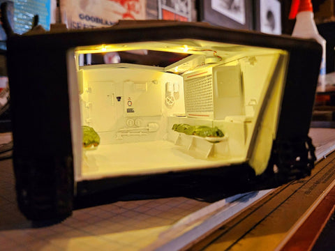 LVTP-5 Troop Carrier Interior with Warm White LED Lighting