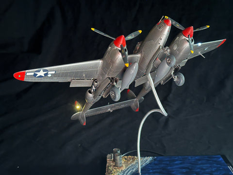 Lockheed P-38J Lightning with Full LED Setup