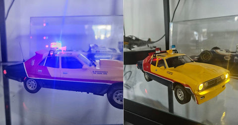 Mad max Yellow interceptor police car