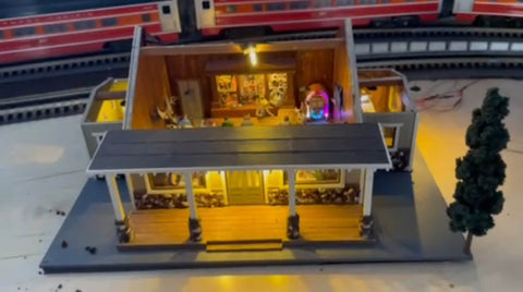 Miniature Shop Display Scene