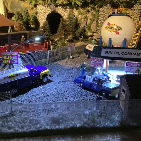 Model Railroad Structure Lighting