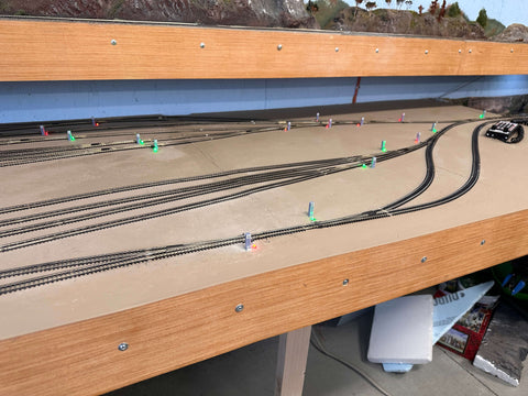 Model Train Track Layout