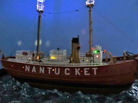 Nantucket Light Ship with Evan Design's LED lighting