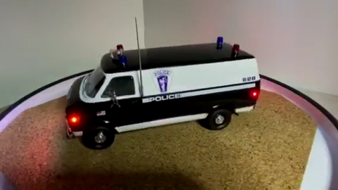 Old Police Van
