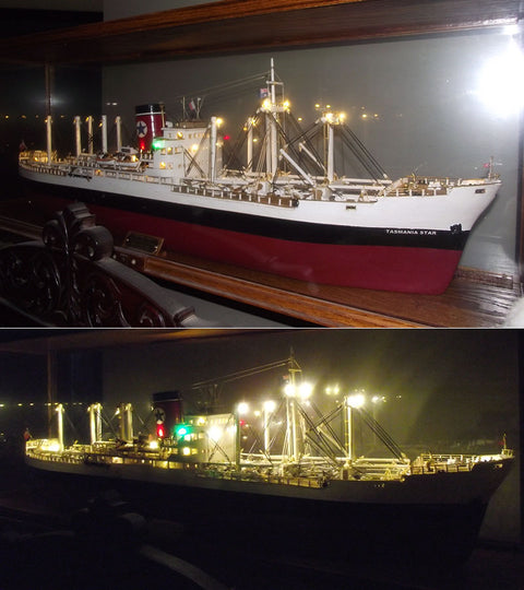 SS Tasmania Star with Evan Design's LEDs