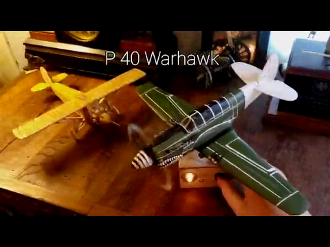 Scratched Built P-40