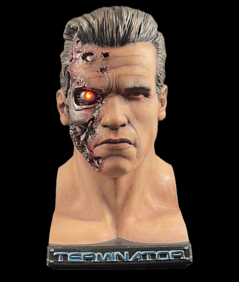 Terminator T-800 1/6 Scale Bust with Nano LED Eye