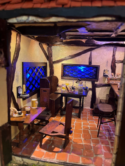 The Prancing Pony Pub Interior from Lord of the Rings