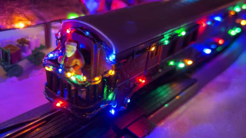 Train station lit with Even Designs LEDs