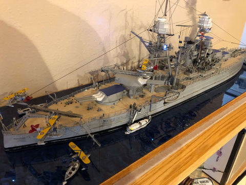 USS Pennsylvania diorama