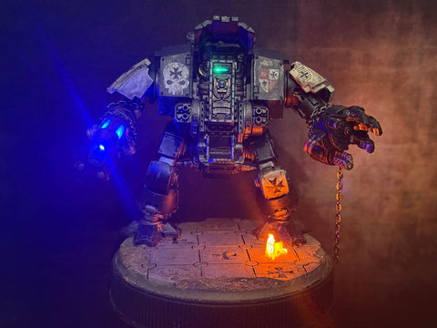 Warhammer 40K Redemptor Dreadnought with LED Lighting