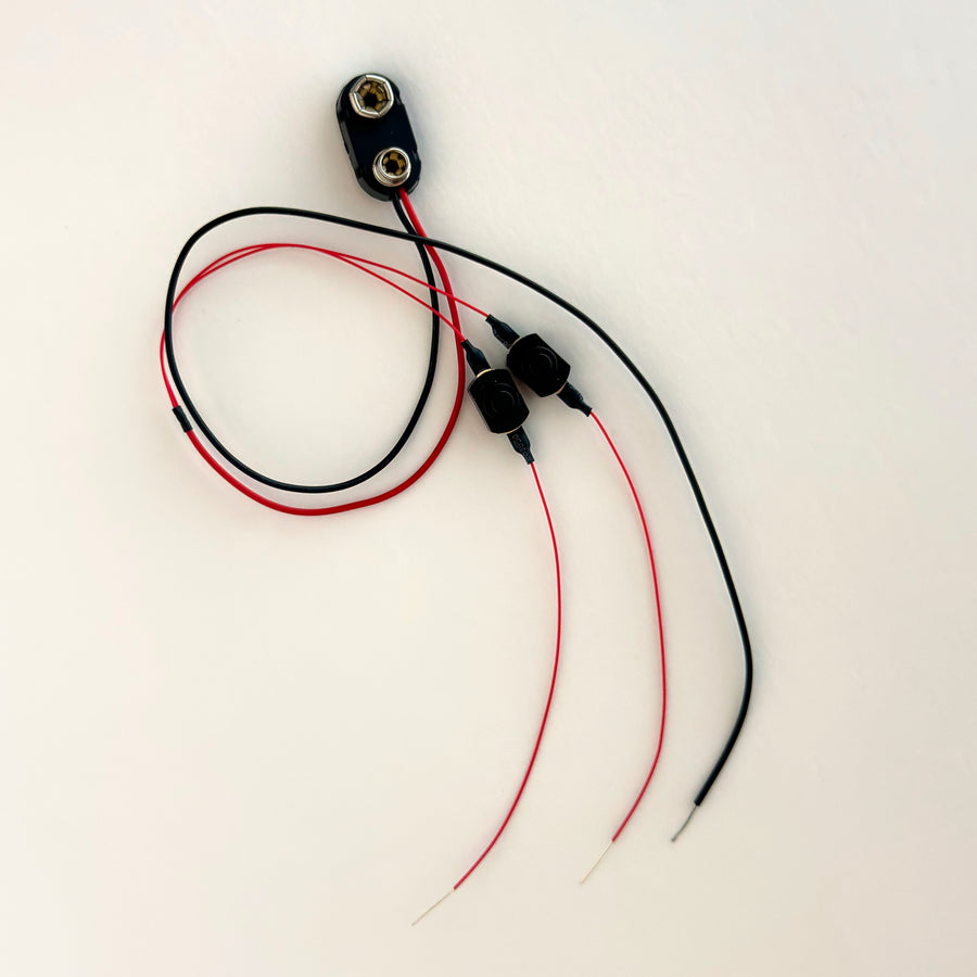 Shop Now - 9 Volt Battery Battery Snap Connector ours has a switch!