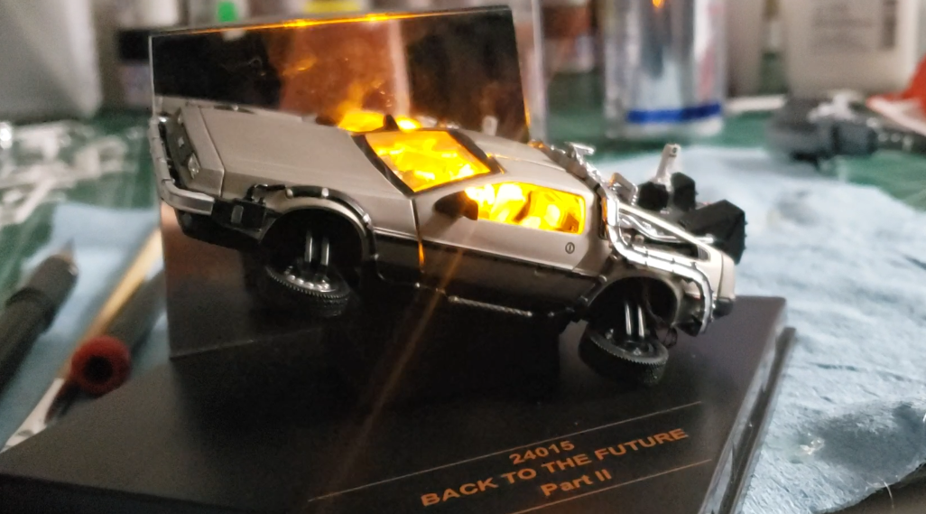 Delorean Ready for Take-Off