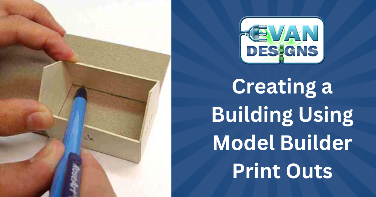 How to make a Paper Model Building, Paper Models made easy - Beginners Area
