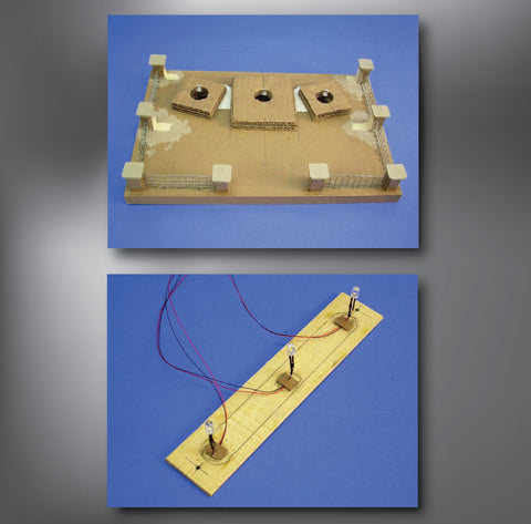 Dazzling Models: LED Light Showcase for Hobbyist Creations