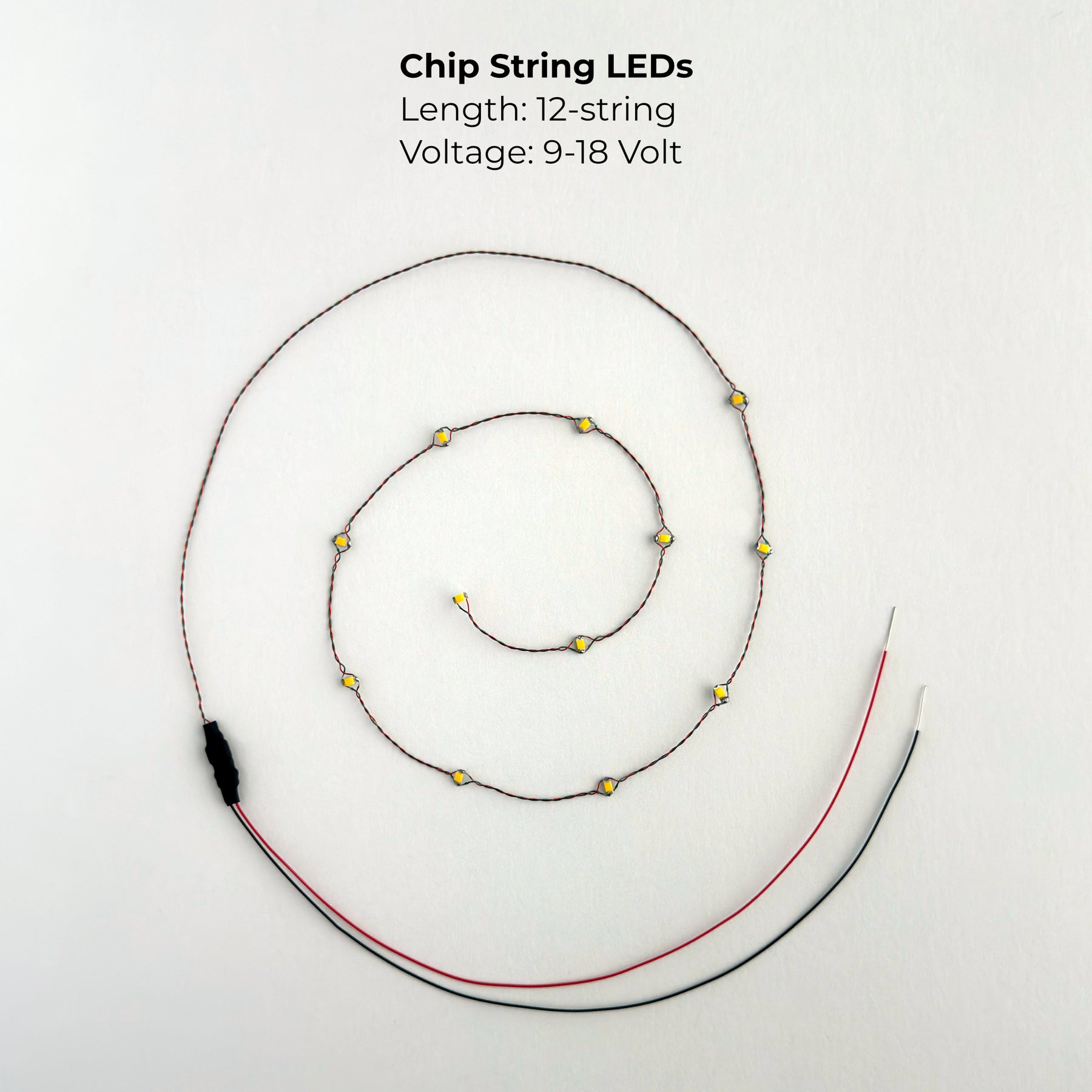 String of LED Lights- Choose from Warm or Cool white Chip LEDs – Evan ...