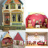Colorful dollhouses