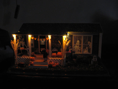 Creapy halloween porch