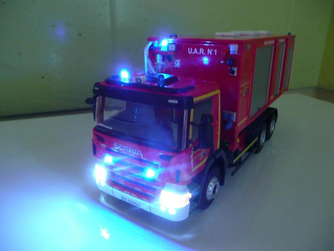 French fire fighter truck
