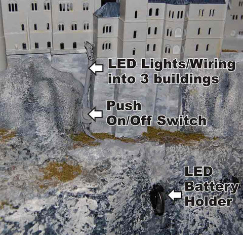 LED lights wiring