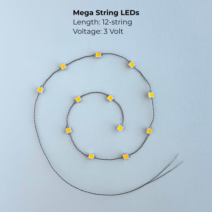 Bright String of LED lights