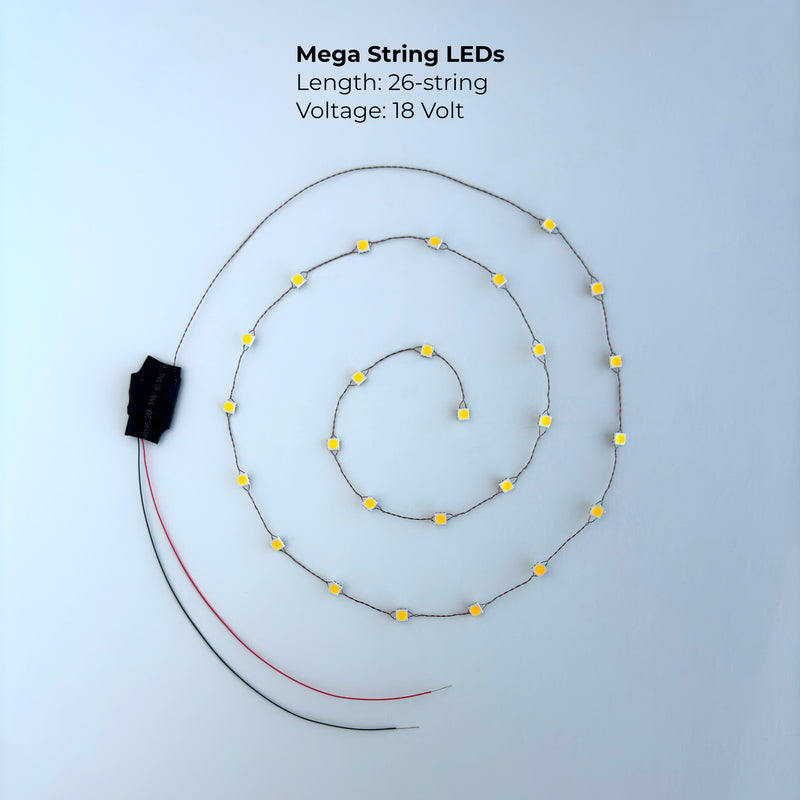 Bright String of LED lights