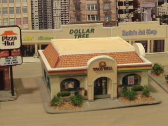 Modern stores were made with Model Builder, including the backdrop stores