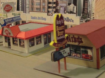 Arby's, DQ and Bell! Great building with Model Builder