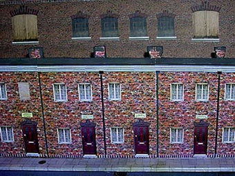 nice example of British Row Houses