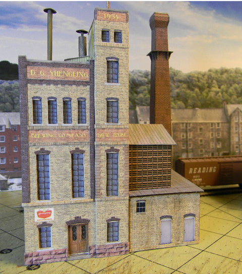 N-Scale Brewery House