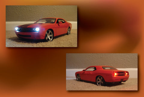 Orange Dodge Challenger Concept