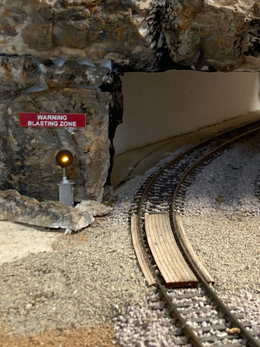 Model Train Warning Zone