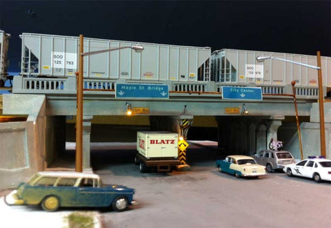 Train Bridge scene