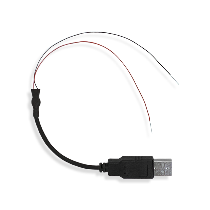 USB Type A Power Supply Cable 3Volt