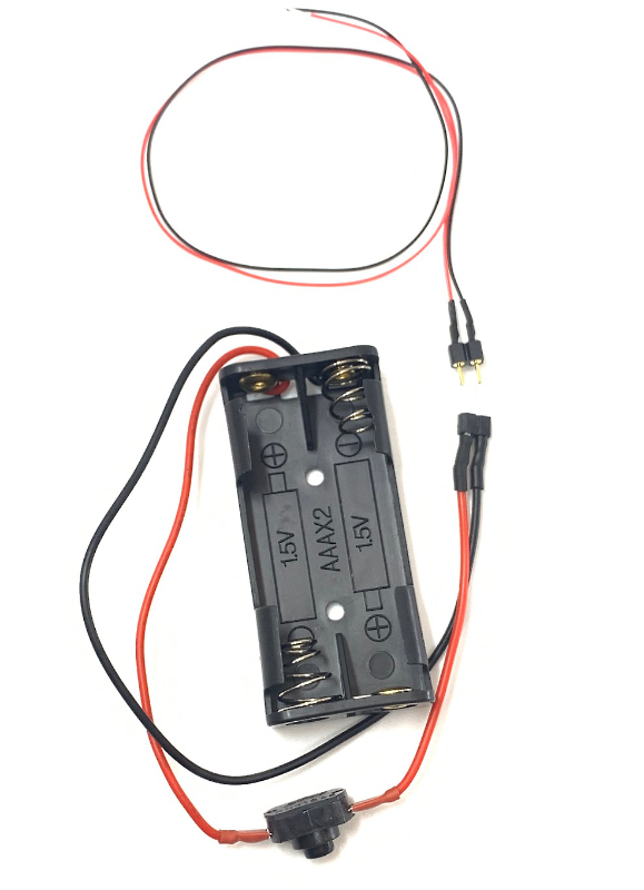 AAA Battery Holder with on off Switch for 3 volt LEDs and projects