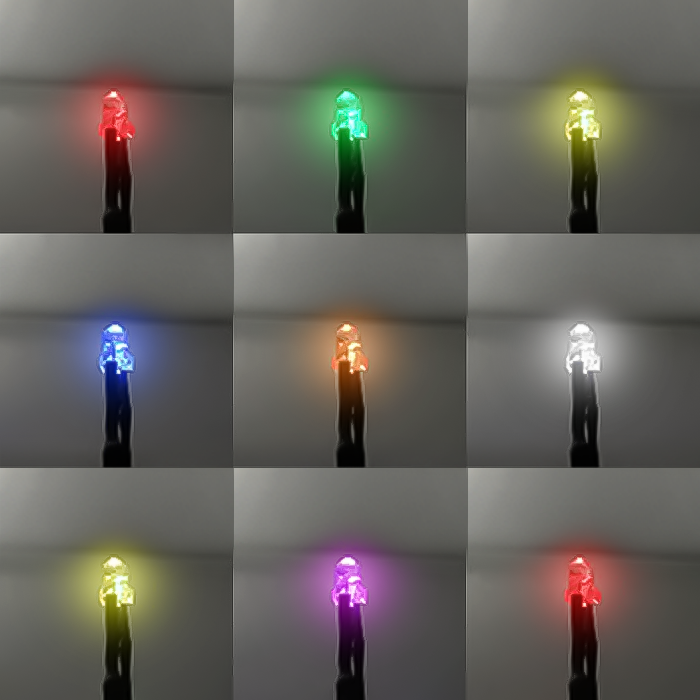 Miniature Color Changing LED Lights