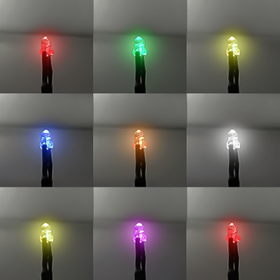 all the colors in our color change LEDs