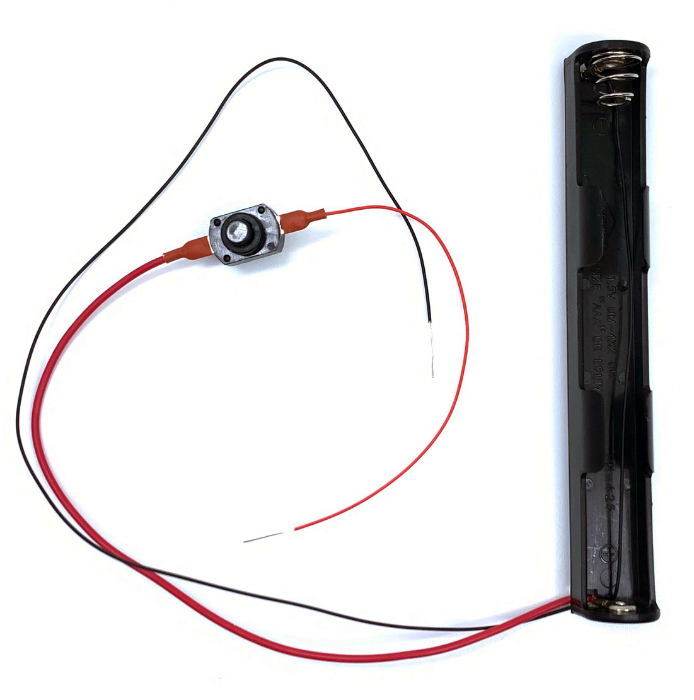 AAA Battery Holder with on off Switch for 3 volt LEDs and projects ...