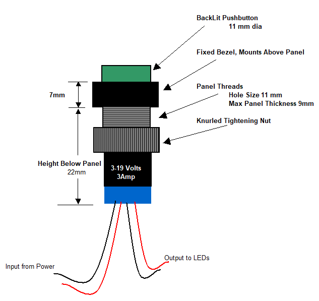 Lighted Push Button Switch blueprint