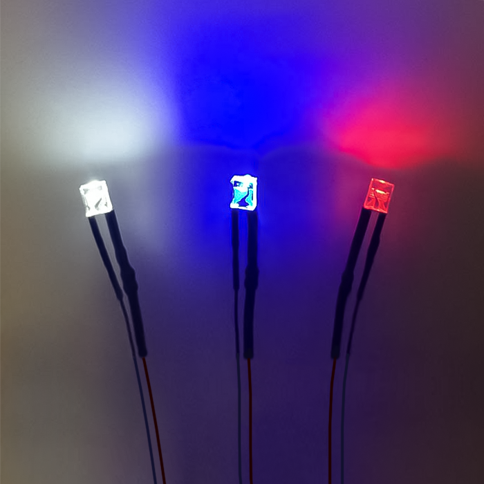 3mm square led 