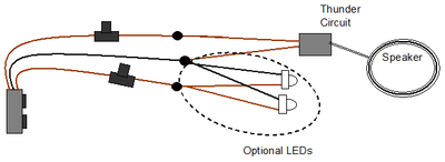 connect your lights with our circuit diagram