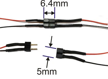 Wired Connectors dimensions